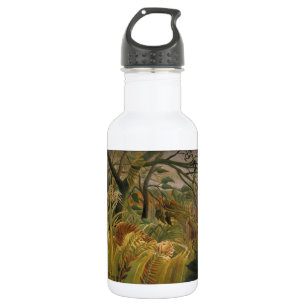 Rousseau Jungle Tropical Tiger Art 532 Ml Water Bottle