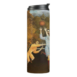 Rousseau’s Football Players art tumbler