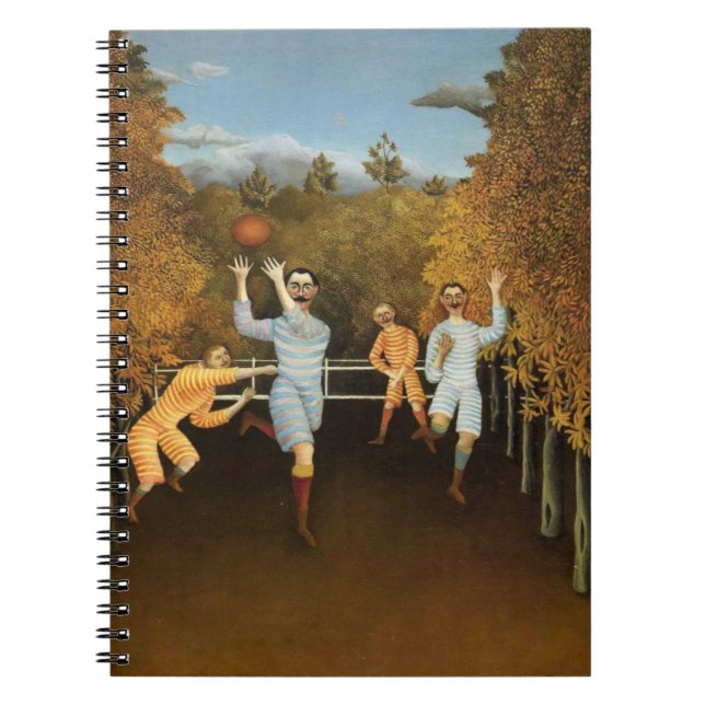 Rousseau’s Football Players notebook (Front)