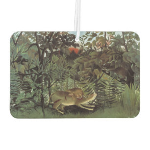 Rousseau’s Hungry Lion art air freshner Car Air Freshener