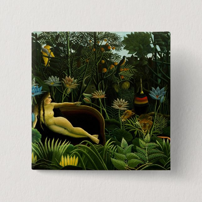 Rousseau’s “The Dream” button (Front)
