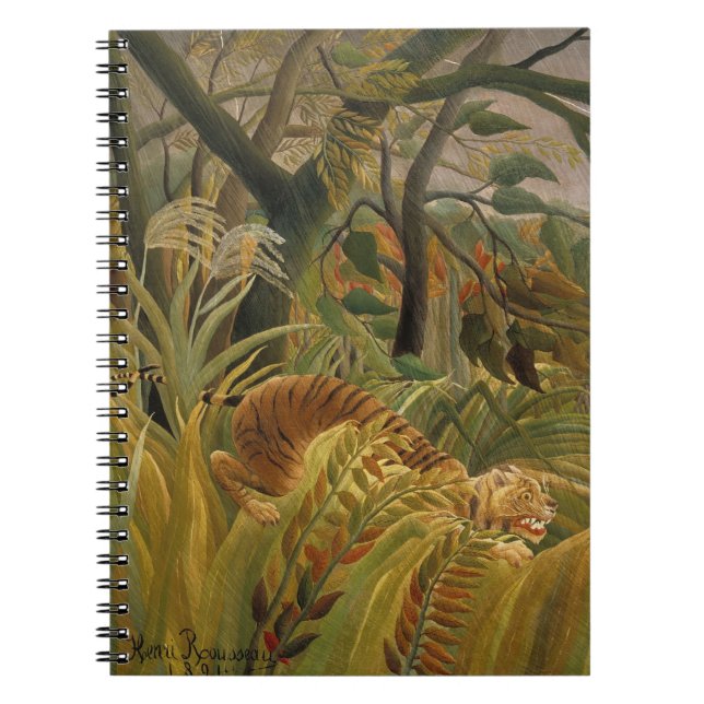 Rousseau’s Tiger notebook (Front)