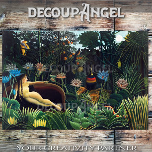 Rousseau- The Dream Decoupage Tissue Paper