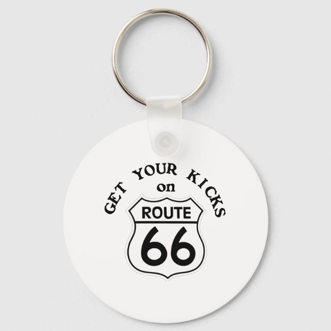 route66 key ring (Front)