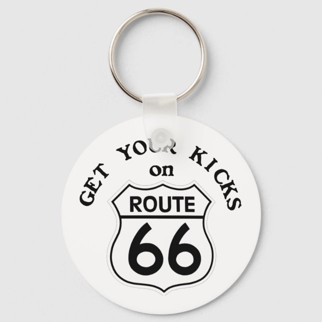 route66 key ring (Front)