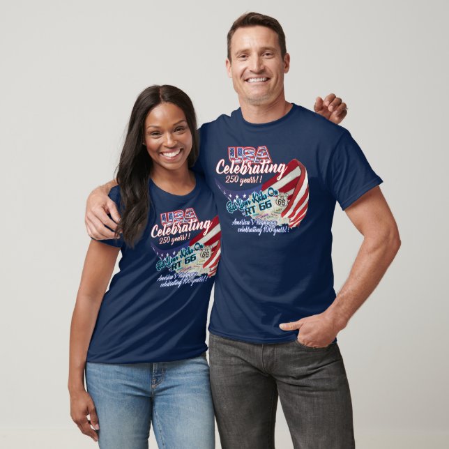 route66 USA250 t-shirt (Unisex)