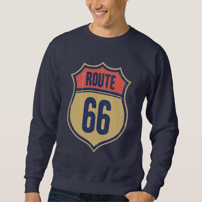 Route 66 -1014 sweatshirt (Front)