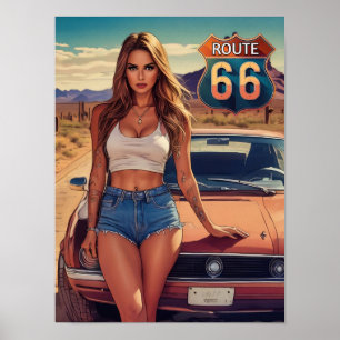 ROUTE 66 A DREAM POSTER