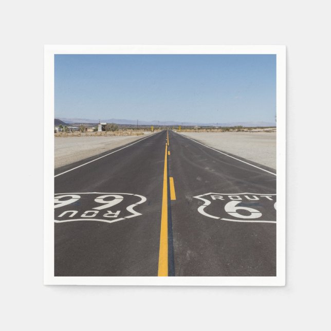 Route 66, Amboy (California, USA) Napkin (Front)