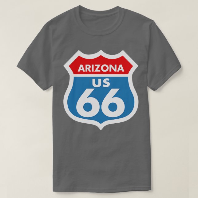 Route 66 Arizona T-Shirt (Design Front)
