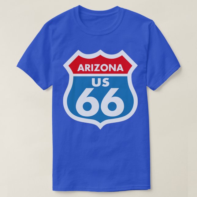 Route 66 Arizona T-Shirt (Design Front)