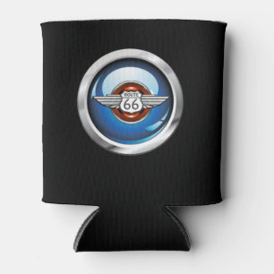 Route 66 Beverage Can Cooler Holder - srf