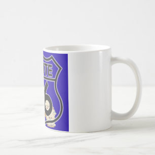Route 66 Blue California Coffee Mug