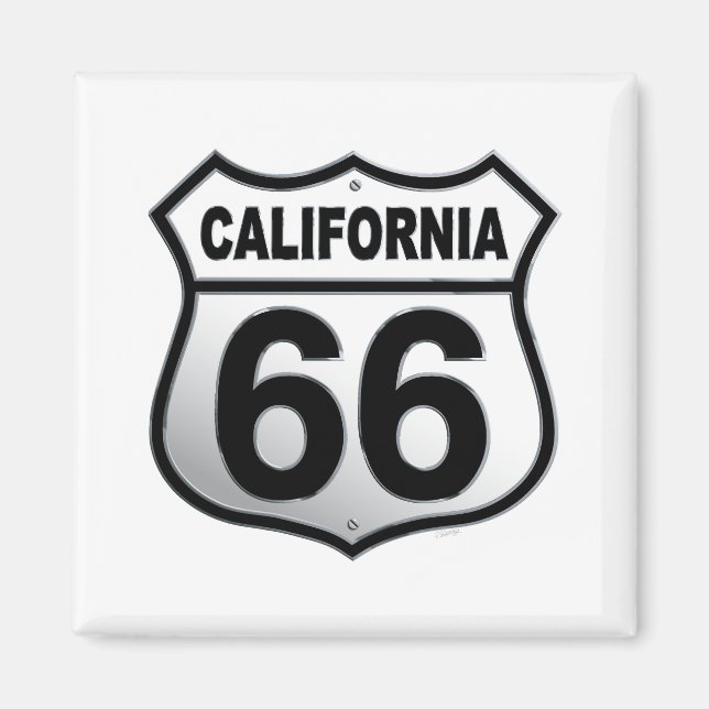 Route 66 California Magnet  (Front)