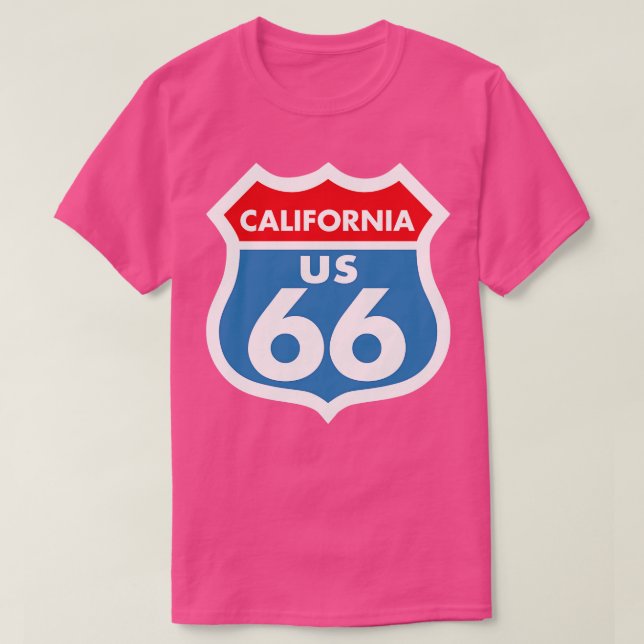 Route 66 California T-Shirt (Design Front)