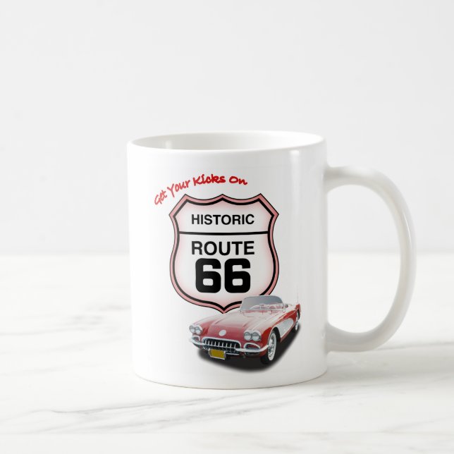 Route 66 Car Mug (Right)