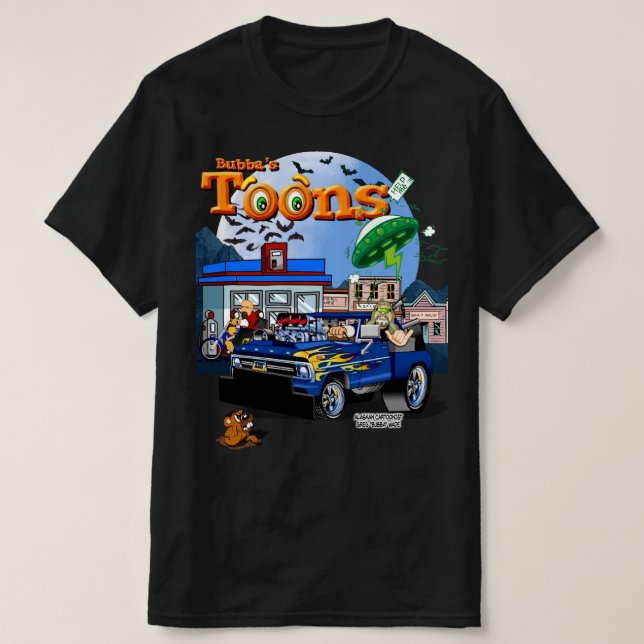 Route 66 Cartoon Tee (Design Front)