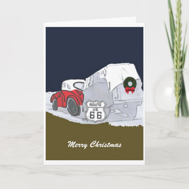 Route 66 Christmas Card (Front)