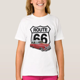 Route 66 Classic Car T-Shirt
