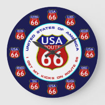 Route 66 Clock