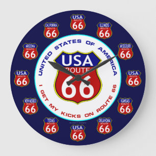 Route 66 Clock