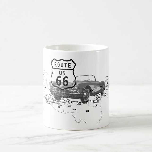 ROUTE 66 COFFEE MUG (Center)