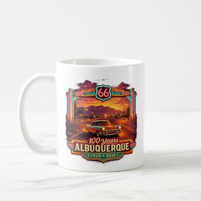 Route 66 Coffee Mug (Left)