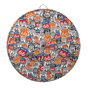 Route 66 dartboard