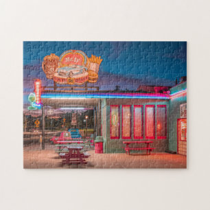 Route 66 Diner Kingman AZ USA Jigsaw Puzzle