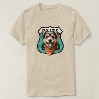 Route 66 Dog T-Shirt