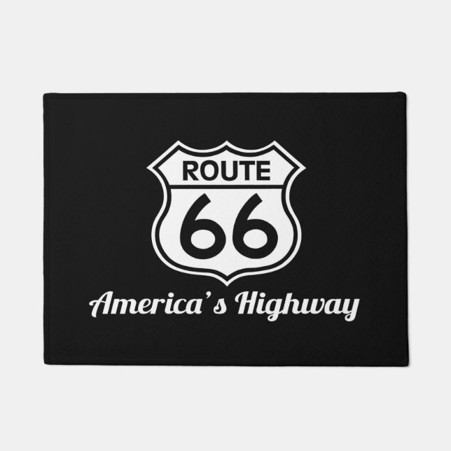 Route 66 Door mat (Front)