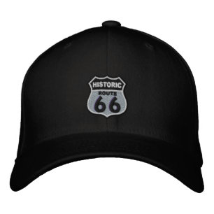Route 66 embroidered hat