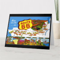 Route 66 From Los Angeles to Chicago