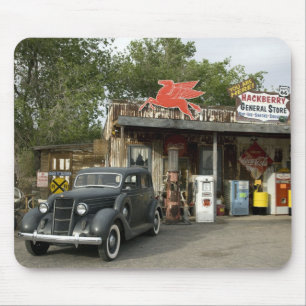 Route 66 General Store & Gas Station Mouse Pad