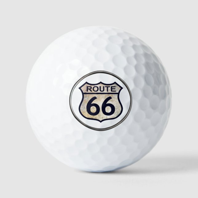 Route 66 Golf Balls (Front)