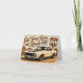 Route 66 Greeting Card