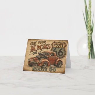 Route 66 Greeting Card