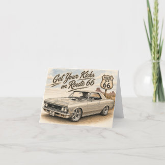 Route 66 Greeting Card