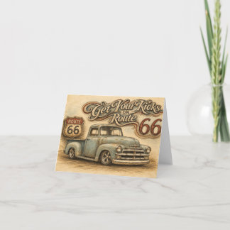 Route 66 Greeting Card