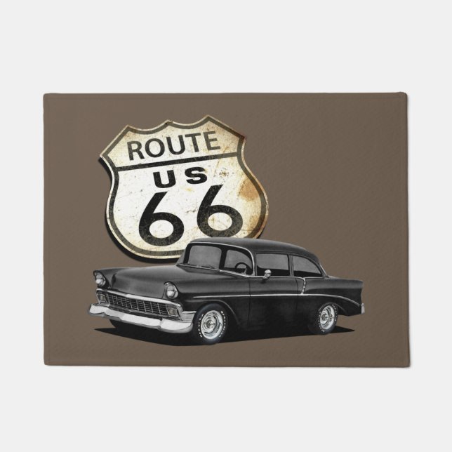 Route 66  Hardtop Doormat (Front)