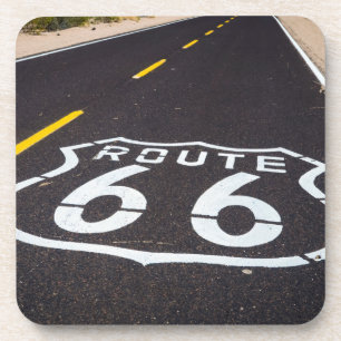 Route 66 highway marker, Arizona Coaster