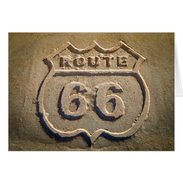Route 66 historic sign, Arizona (Front Horizontal)