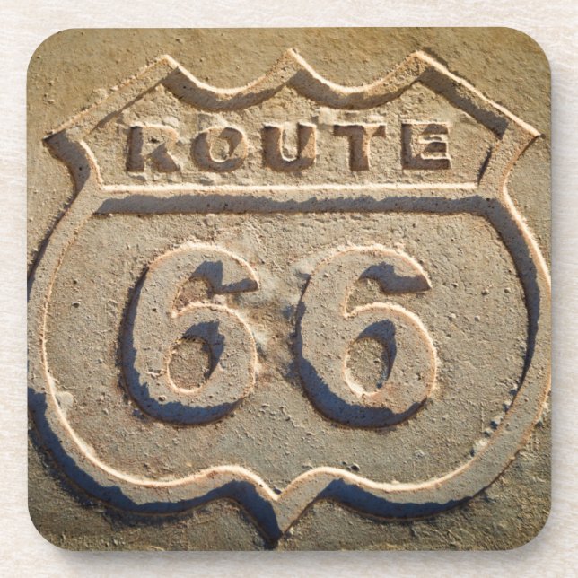 Route 66 historic sign, Arizona Coaster (Front)