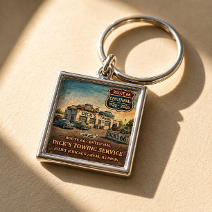 Route 66 Joliet Towing Key Keepsake Ring