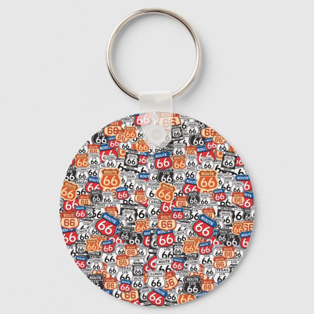 Route 66 key ring (Front)