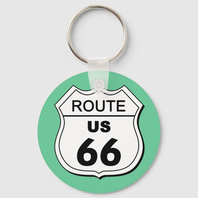 Route 66 Keychain (Front)