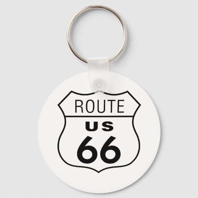 Route 66 Keychain (Front)