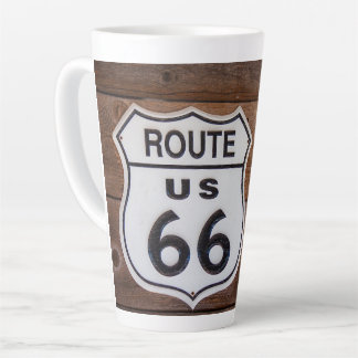 Route 66 latte mug