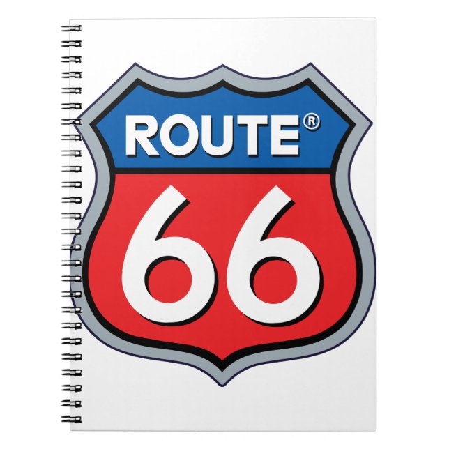 Route 66 Logo Notebook (Front)