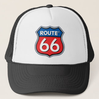 Route 66 Logo Trucker Hat